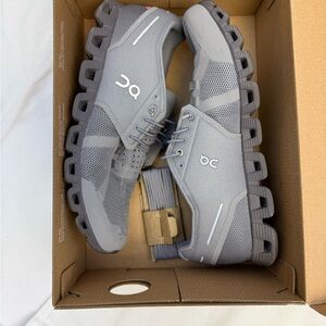 On Running Men's Monochrome Gray Athletic Shoes